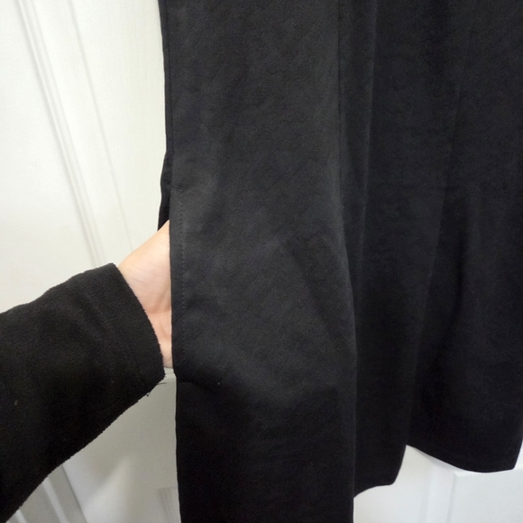 Greg Norman Sporty Athleisure Golf Tennis Sleeveless Polo Black Dress Size S - Picture 6 of 12